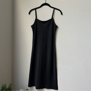 Black Satin slip dress